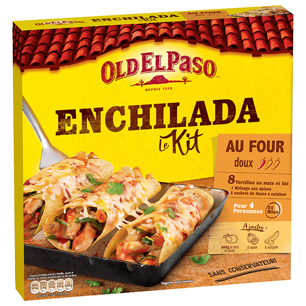 paquet de Kit Pour Enchiladas Au Four d'Old El Paso 657g
